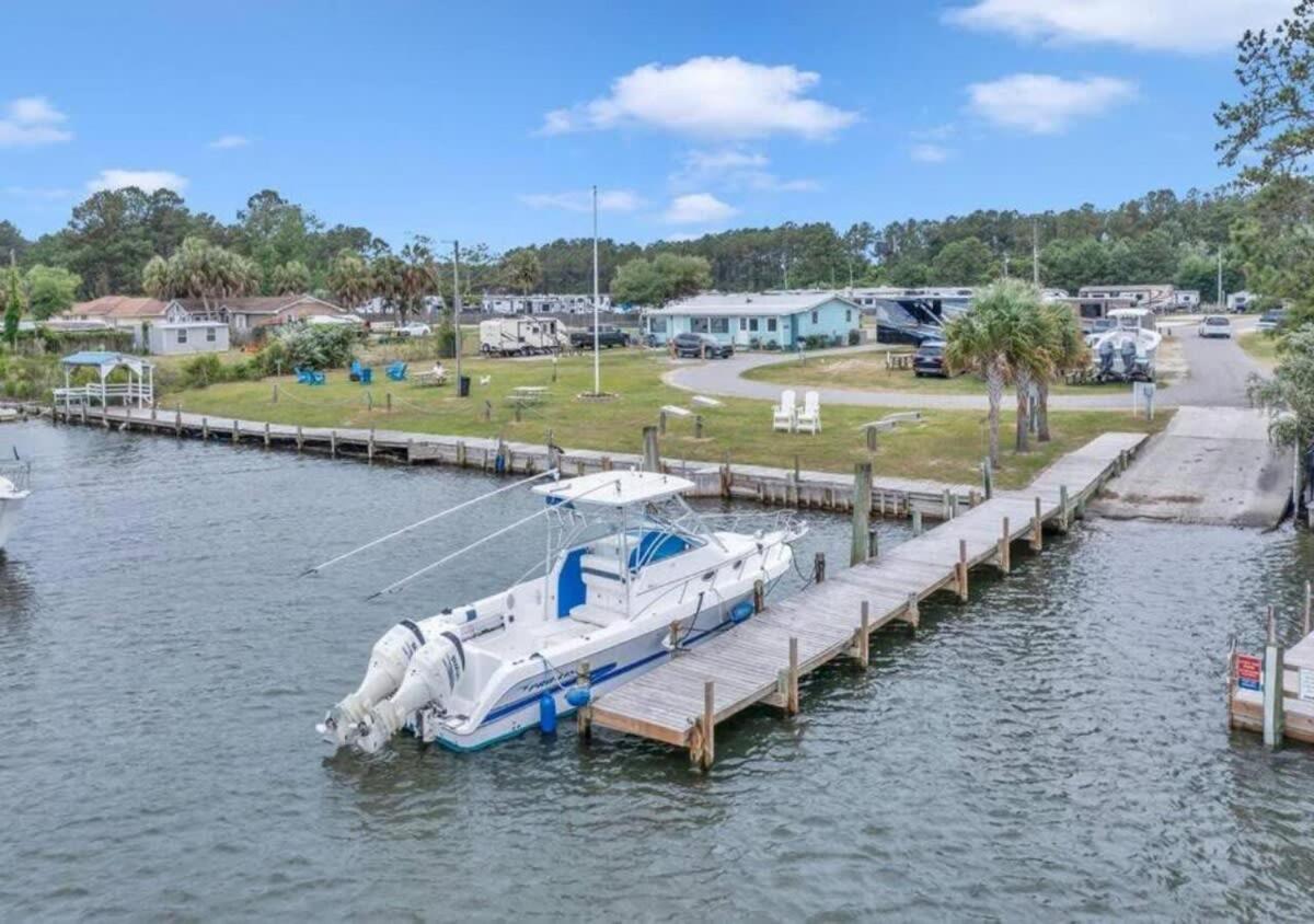 Water View Cabin Near North Topsail Beach Sneads Ferry Exterior foto